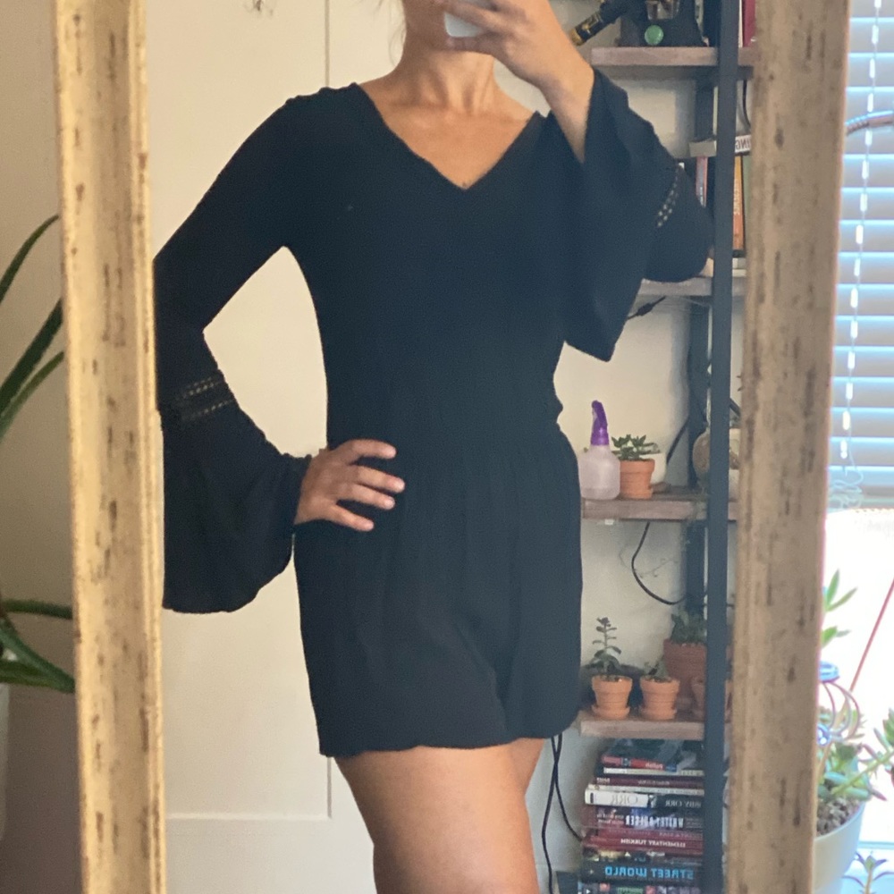 BLACK Holister Romper
